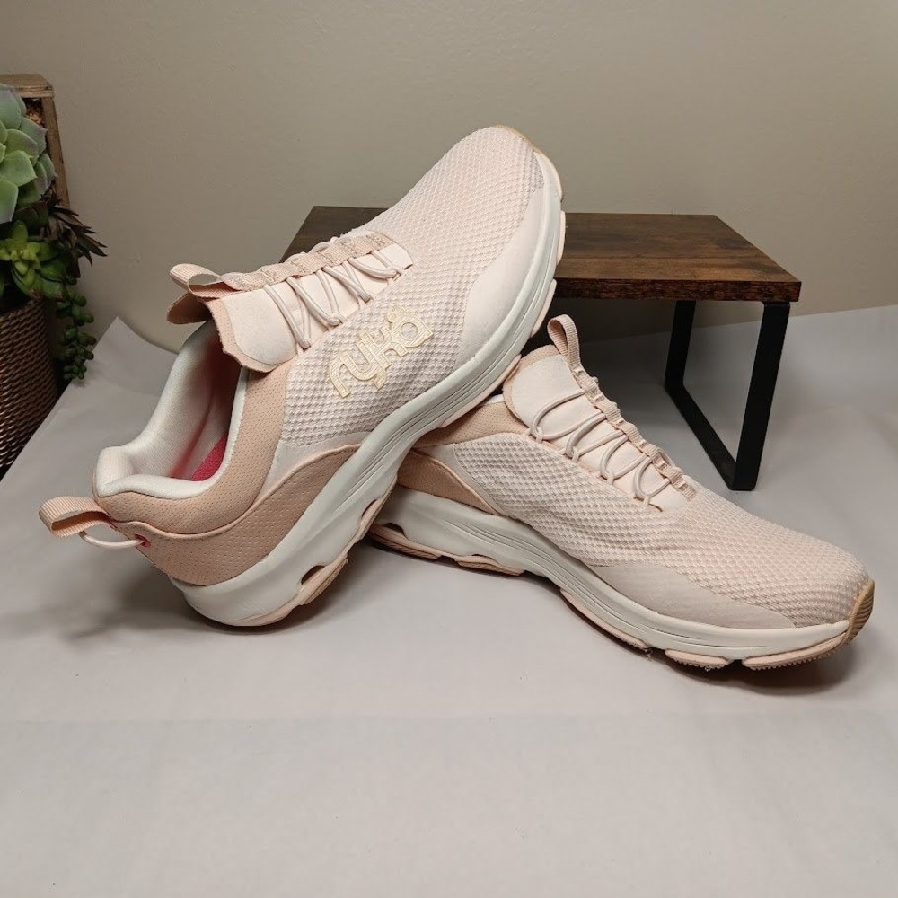 Ryka Devotion EZ‎ Sneakers Womens 9M Pink Excellent Walking Shoes RE-ZORB Mesh - Picture 12 of 13